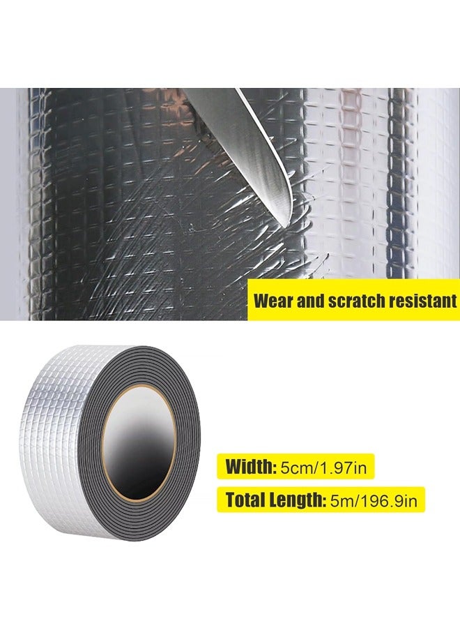 Butyl Tape,Sealant Tape Butyl Caulk Tape for Motorhome Window Glass Boat Sealing Roof Pipe Patching Fixture (16ft x 2in) - Image 2