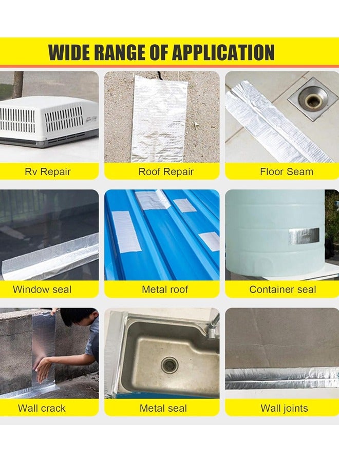 Butyl Tape,Sealant Tape Butyl Caulk Tape for Motorhome Window Glass Boat Sealing Roof Pipe Patching Fixture (16ft x 2in) - Image 5