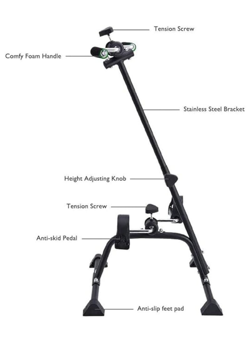 MAAS Pedal Exercise Bike for Hand, Arm, Leg and Knee, Adjustable Fitness Equipment for Seniors, Home Pedal Exercise Bike for Full Body  - Image 3