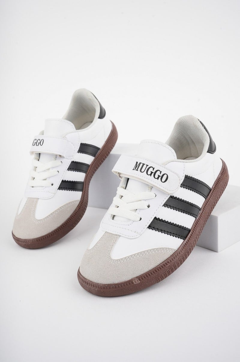 muggo OLAF Guaranteed Daily Orthopedic Laced and Velcro Children's Sneaker Sports Shoes  - Image 3