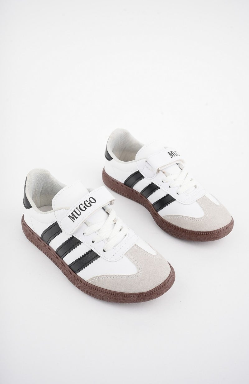 muggo OLAF Guaranteed Daily Orthopedic Laced and Velcro Children's Sneaker Sports Shoes  - Image 4