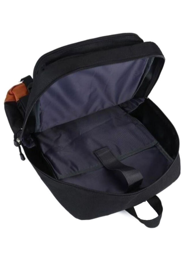 حقيبة ظهر سوداء برتقالية يونيكورن من سلسلة الأنيمي - Image 2