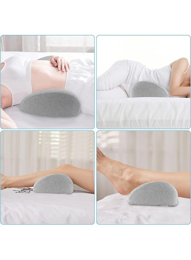 Arabest Lower Back Pillow, Lumbar Support Pillow for Bed, Waist Stretch, Relieve Low Back Pain, Lumbar Support Pillow  - Image 4