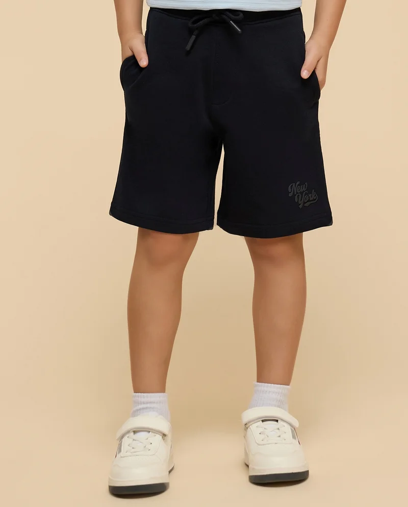 أر أند بي Printed Shorts with Drawstring Waist