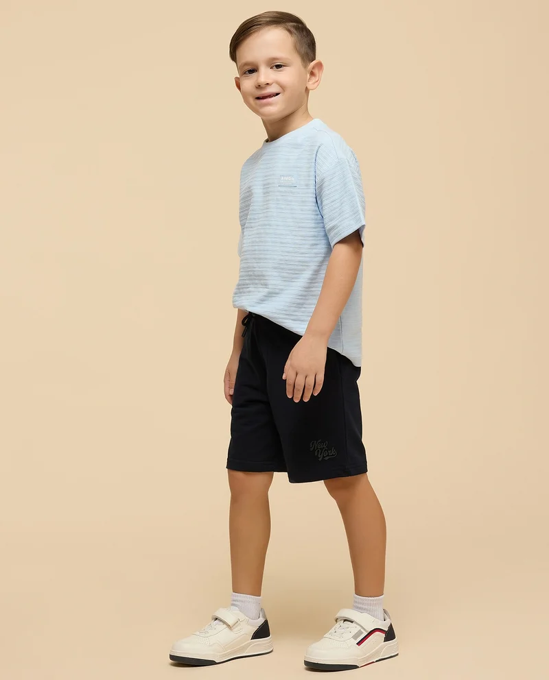 أر أند بي Printed Shorts with Drawstring Waist