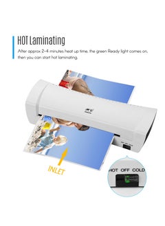 SL200 Laminator Machine Hot and Cold Laminating Machine Two Rollers A4 Size for Document Photo Picture Credit Card Home School Office Electronics Supplies - pzsku/Z1D2606A8D6AFA2A38CB5Z/45/_/1703741656/7740664d-f8b6-4ee4-8fdd-5fbb76f0e297