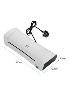 OSMILE SL200 Laminator Machine Hot and Cold Laminating Machine Two Rollers A4 Size for Document Photo Picture Credit Card Home School Office Electronics Supplies  - Image 4