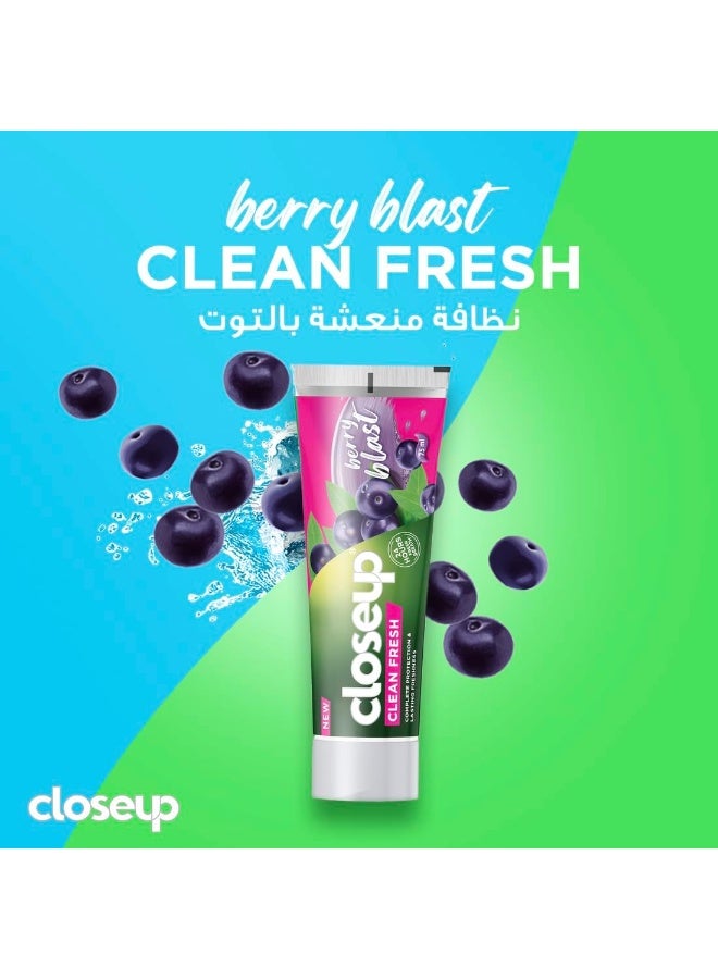 Closeup Clean Fresh Toothpaste, Berry Blast - 75ml - Image 4
