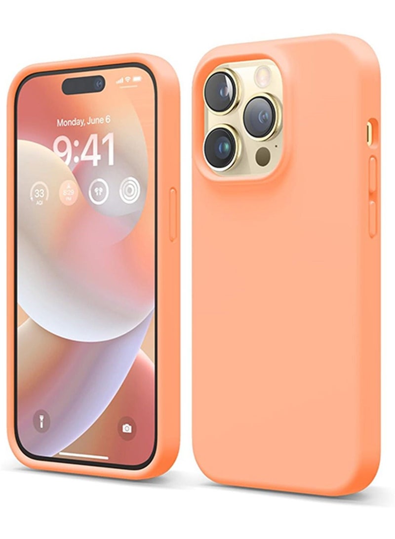 Elago Silicone Case Cover for iPhone 14 Pro - Salmon