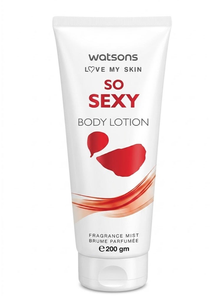 Watsons Love My Skin So Sexy Body Lotion – 200gm – Fragrance Mist & Soft Hydration - Image 1