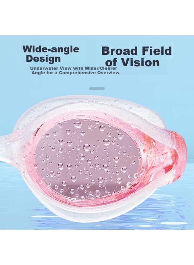 View Women's Casual Swimming Goggles, High-definition Waterproof, 10x Anti-fog Swim Gl, Diving Equipment V820asa Lv - Image 4