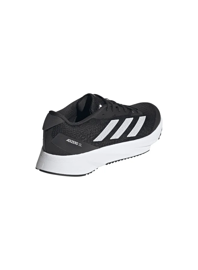 Adidas Adizero Sl Black Running Shoes For Men 6.5