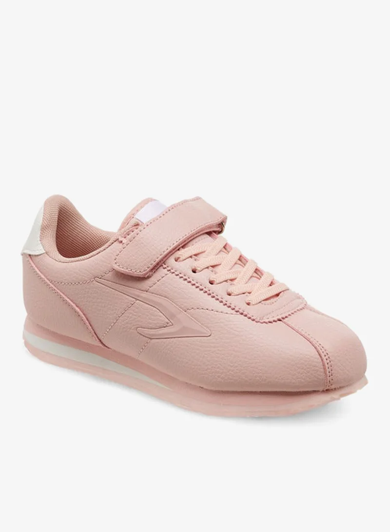 Dash Textured Sports Shoes with Hook and Loop Closure