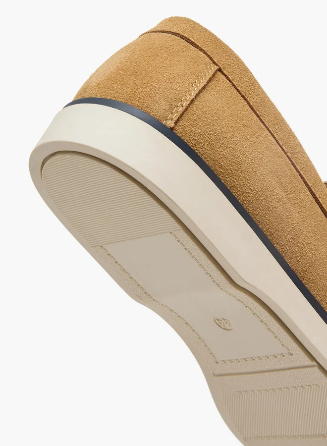 LBL by Shoexpress TAN Men Textured Slip-On Loafers for Men | Best Price UAE