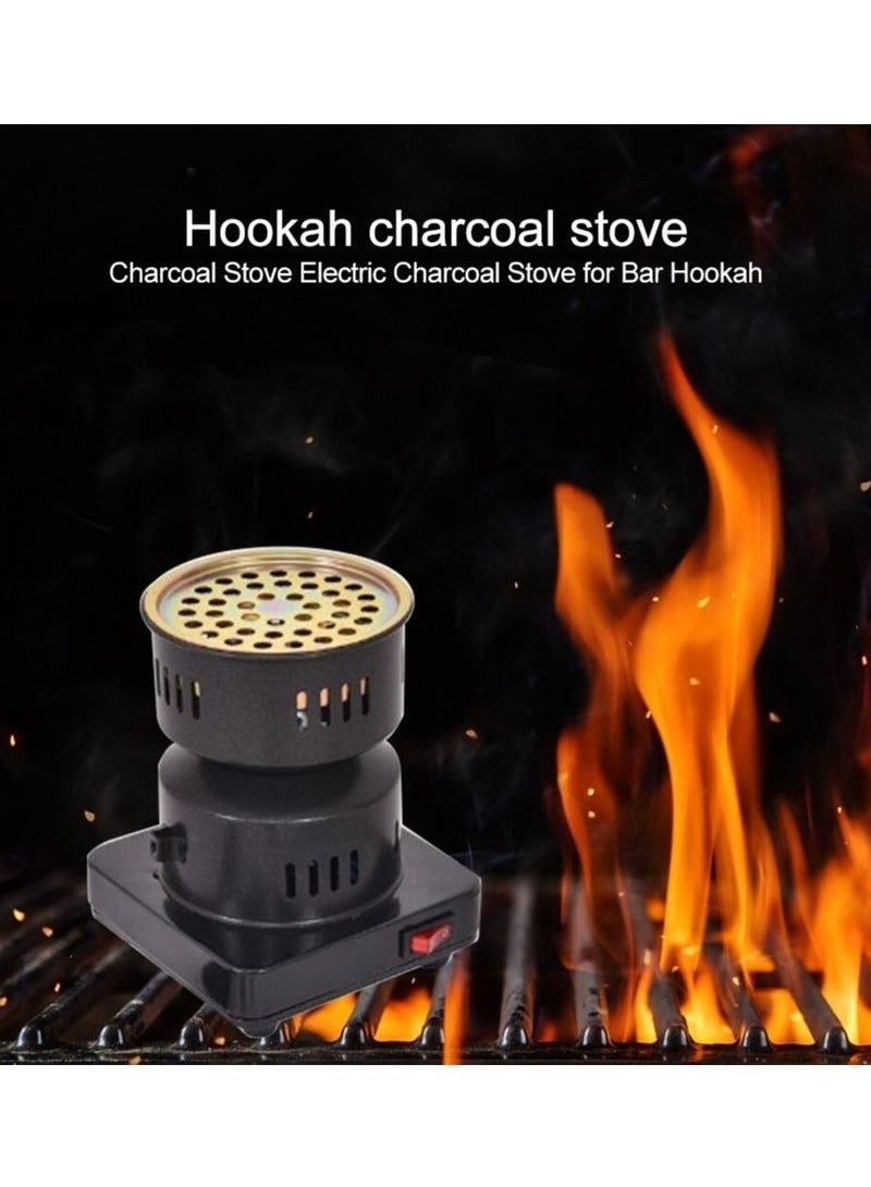 JAJEEK موقد كهربائي لبدء الفحم مع ملقط مجاني - إشعال سريع للشيشة، النرجيلة، الشواء، وبدء النار | موقد فحم سريع التسخين للاستخدام السهل والفعال - Image 2