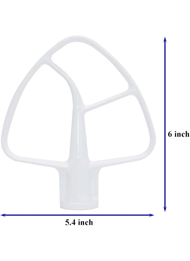 Generic K45B Flat Beater Replacement for Kitchen-Aid Mixer. Coated Paddle Beater W10672617 WPW10672617 Compatible with Whirlpool KSM45, KSM75, KSM88, KSM90, KSM100, KSM110, KSM120, KSM150, KSM160, KSM180  - Image 5