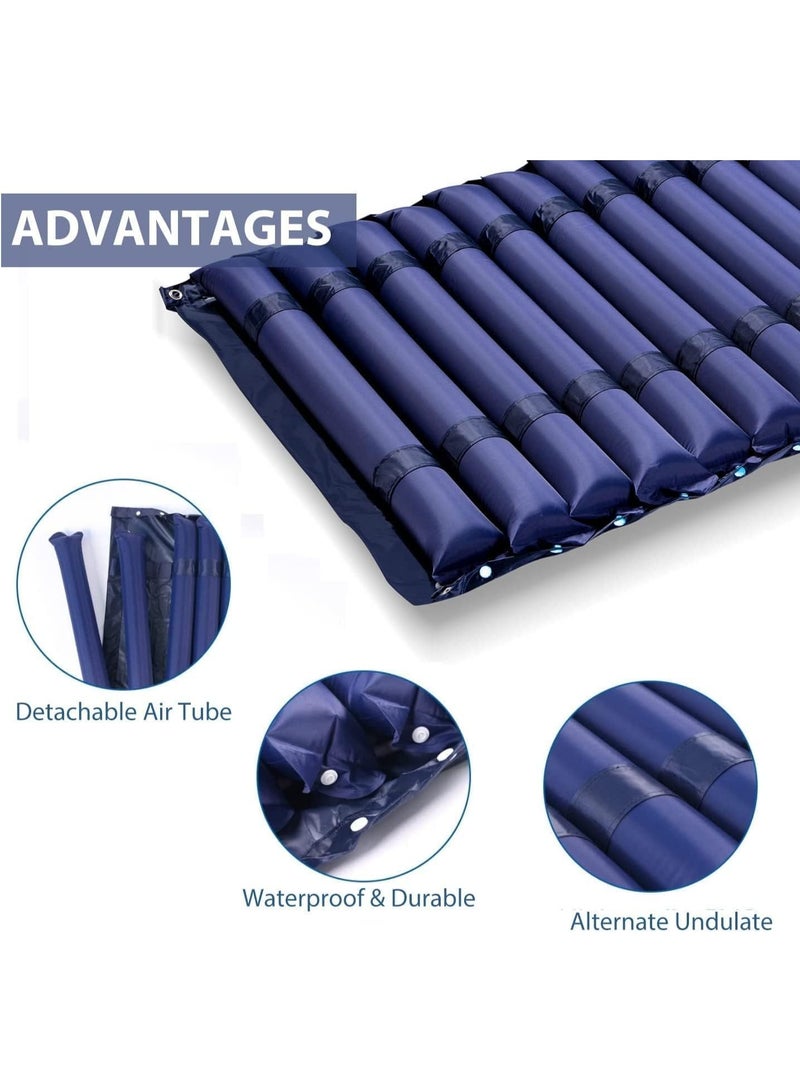 مرتبة هوائية بضغط متغير مع مضخة كهربائية هادئة – للوقاية من قرح الفراش – للاستخدام المنزلي والمستشفيات - Image 3