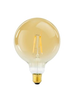 AL FANAR 8.5W 925 Lumen Energy Saving Filament Globe LED Bulb Warm White 10 x 6 x 6 cm LEDT-FK8WG2200K  - Image 1