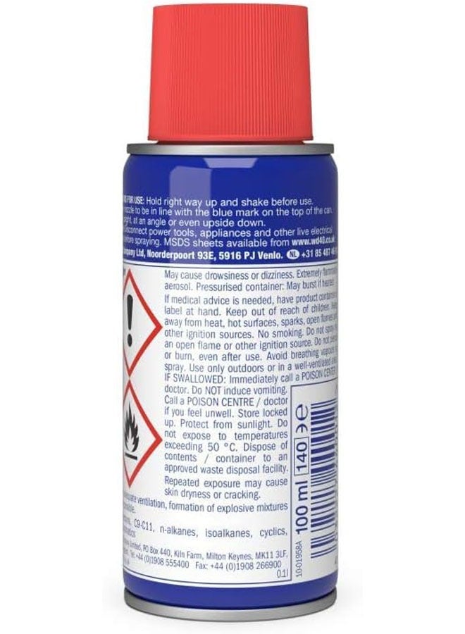 WD-40 WD-40 Aerosol Lubricants Multi-Use Spray - 100 ml  - Image 2