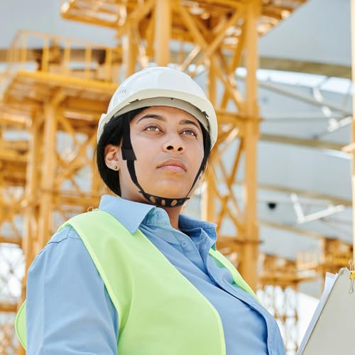 Veemoon Helmet Chin Strap：Adjustable Helmet Strap Universal Hard Hat - Chin with Elastic Band for Construction Headwear Protection Accessories (Black) - Image 5