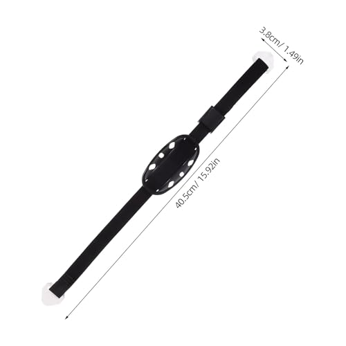 Veemoon Helmet Chin Strap：Adjustable Helmet Strap Universal Hard Hat - Chin with Elastic Band for Construction Headwear Protection Accessories (Black) - Image 2