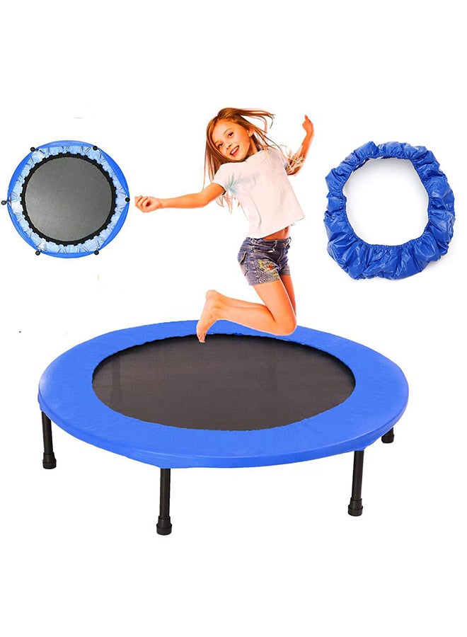 Round Thicken Trampoline Safety Foam Pad Frame Protection Cover Replacement 137x137x1cm - Image 3