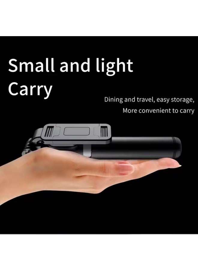 Multi-Function Wireless Bluetooth Selfie Stick with Remote Shutter – Foldable, Extendable Tripod Stand & Handheld Monopod – Lightweight 3-in-1 Selfie Stick with Phone Holder for Smartphones (500g) - Image 4