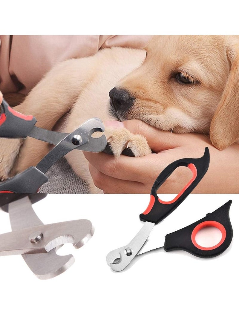 مقص أظافر الحيوانات الأليفة، مقص أظافر من الفولاذ المقاوم للصدأ للقطط والكلاب والطيور والجرذان والأرانب والحيوانات الصغيرة للعناية بها - Image 5