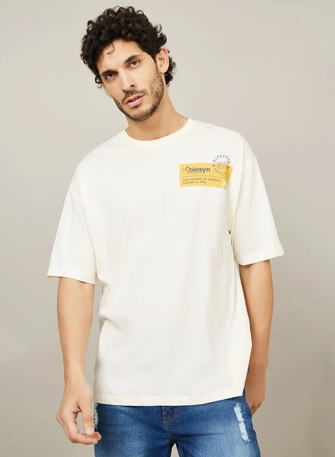 ستايلي تيشيرت بطبعة حديقة جوراسيك