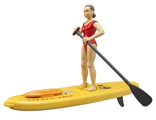 Bruder bworld Life Guard w Stand Up Paddle - Image 1