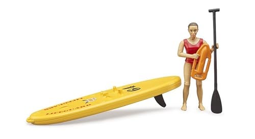 Bruder bworld Life Guard w Stand Up Paddle - Image 2