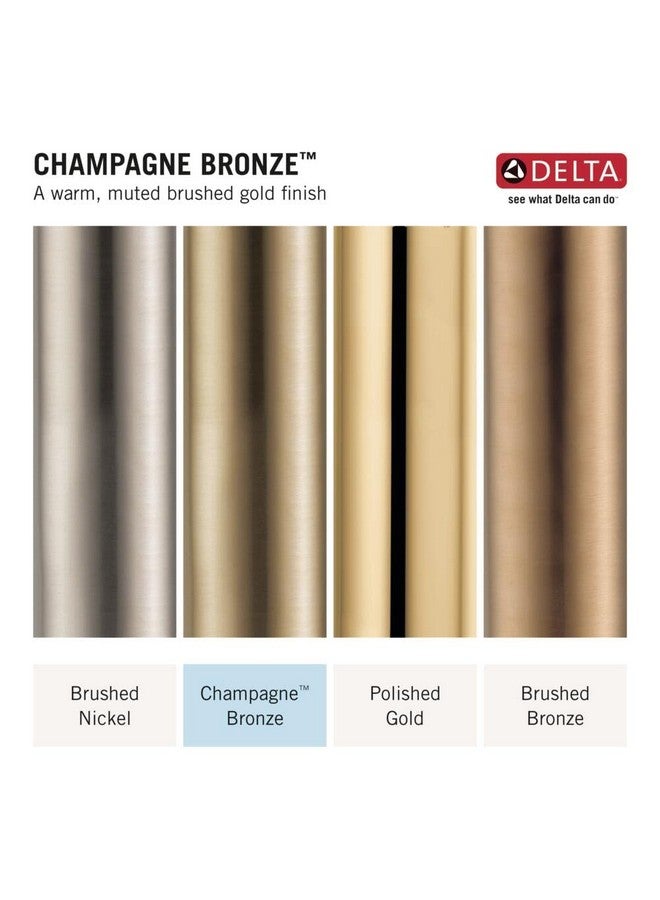 Delta Faucet 72030-CZ Disposal and Flange Stopper, Kitchen, Champagne Bronze, 4.50 x 4.50 x 4.50 inches - Image 4