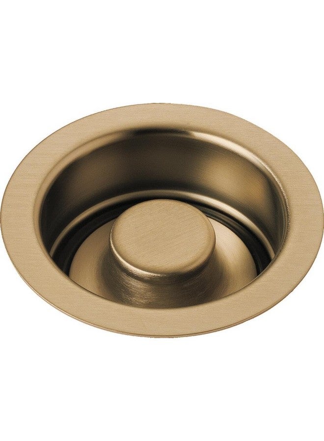 Delta Faucet 72030-CZ Disposal and Flange Stopper, Kitchen, Champagne Bronze, 4.50 x 4.50 x 4.50 inches - Image 1