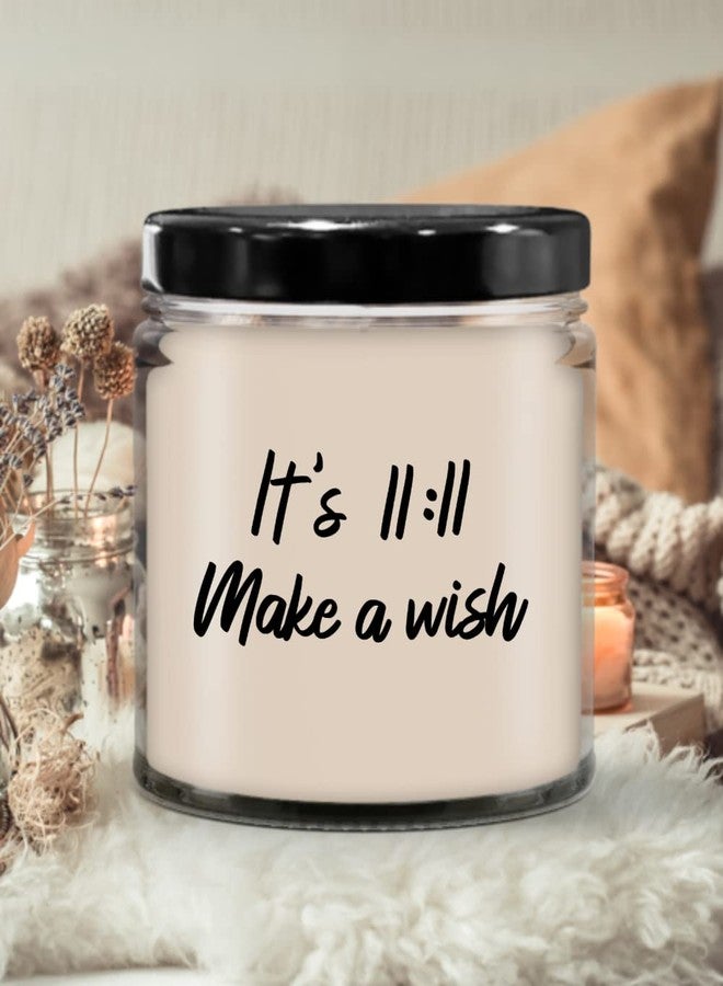 SpreadPassion It's 11:11 Make a Wish Candle, Novelty Gift for Graduate, Birthday Christmas Basket Gag Gift Idea - Image 1