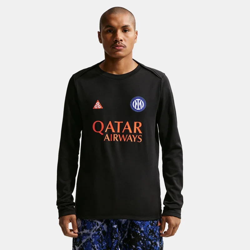 Nike Black Men's ACG Inter Milan Academy Pro SE Pre-Match Football Top for Men | Best Price UAE