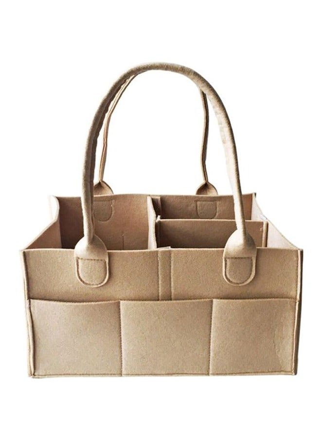 بريمو بلس حقيبة حمل متعددة الأغراض لتخزين حفاضات الأطفال - بيج - Image 1