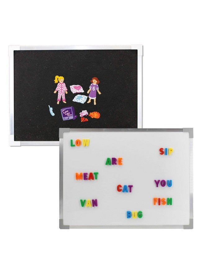 Flipside "Crestline Products Magnetic Dry-Erase And Flannel Board, 18" X 24" - Image 1