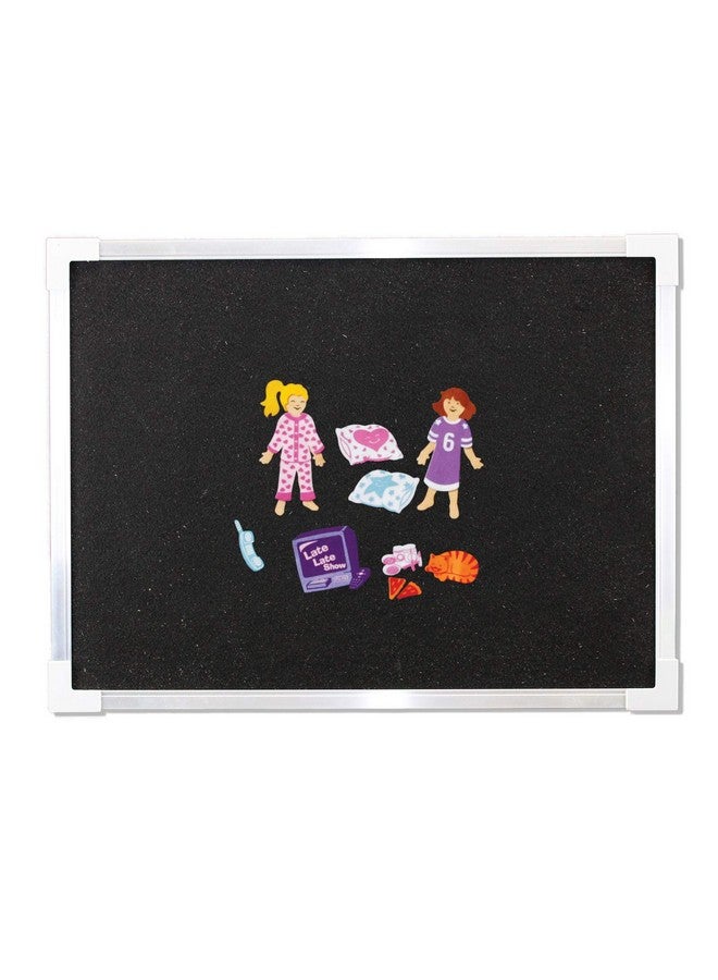 Flipside "Crestline Products Magnetic Dry-Erase And Flannel Board, 18" X 24" - Image 2