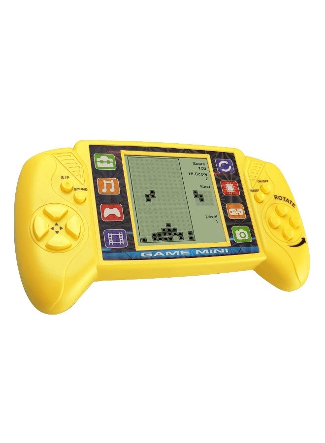 Brick Game Console, Built in 23 Puzzle Games,3.5in LCD Mini Portable Brick Game Player, Classic Brick, Tank, Brick Breaker, Racing - Image 1