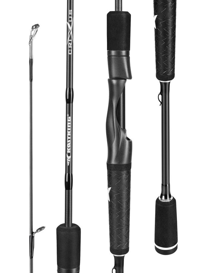 KastKing Crixus Fishing Rods,IM6 Graphite Spinning Rod & Casting Rod W/Zirconium Oxide Ring Stainless Steel Guides, SuperPolymer Handle - Image 1