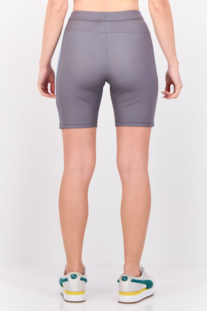 Adidas Women Sportswear Fit Track And Field Shorts, Grey - Image 3