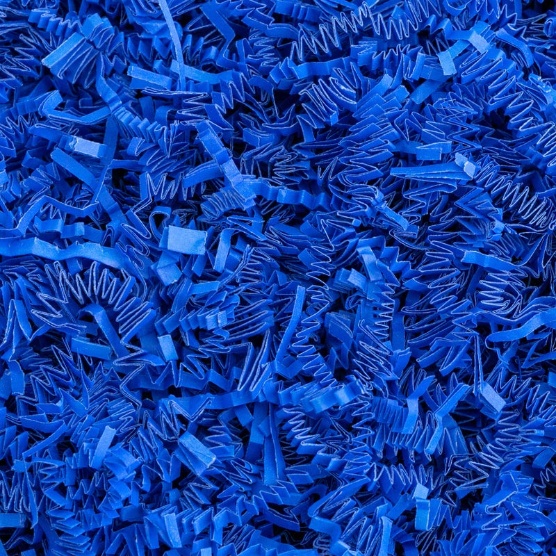 MagicWater Supply  2 LB  Sky Blue  Crinkle Cut Paper Shred Filler great for Gift Wrapping Basket Filling Birthdays Weddings Anniversaries