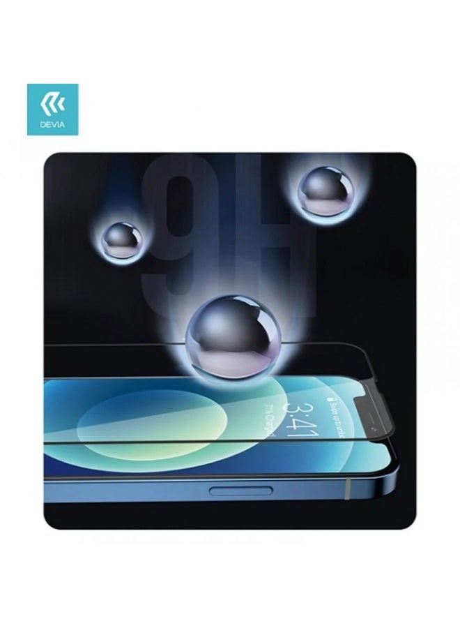 ديفيا حماية شاشة آيفون 13 برو كاملة من سلسلة ديفيا فان، زجاج مقسّى مرتين، مضاد للكهرباء الساكنة 6.1 بوصة - Image 4