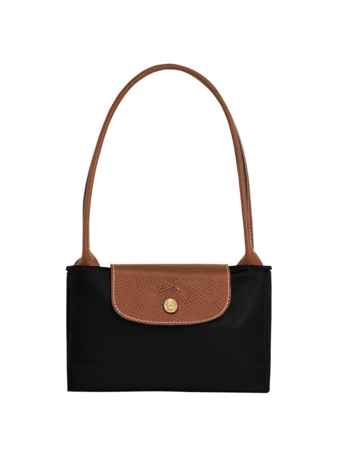 Longchamp Le Pliage Medium Tote Bag - Black, Waterproof Fabric - Image 5