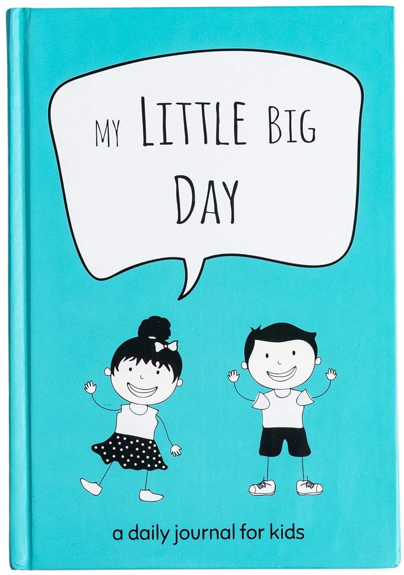 The Journal Lab My Little Big Day: A Daily Gratitude Journal for Kids Aged 5-12 both Boys & Girls, with Daily Writing Prompts, Weekly Themes & Fun Activities from (146 pages, Blue Book) - Image 1