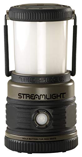 Streamlight 44931 Siege 540-Lumen Compact LED Camping Lantern with 360° Lighting for Power Outages, Hurricanes, and Emergencies, Coyote - Image 1