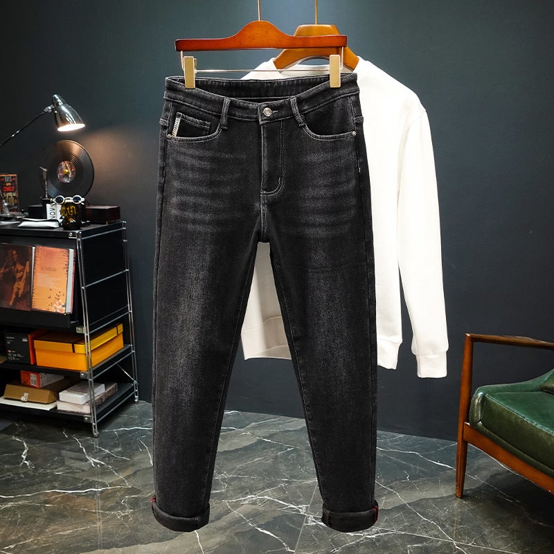 Unisex Classic Denim Jeans Loose Fit Daily Outdoor Wear - Image 5