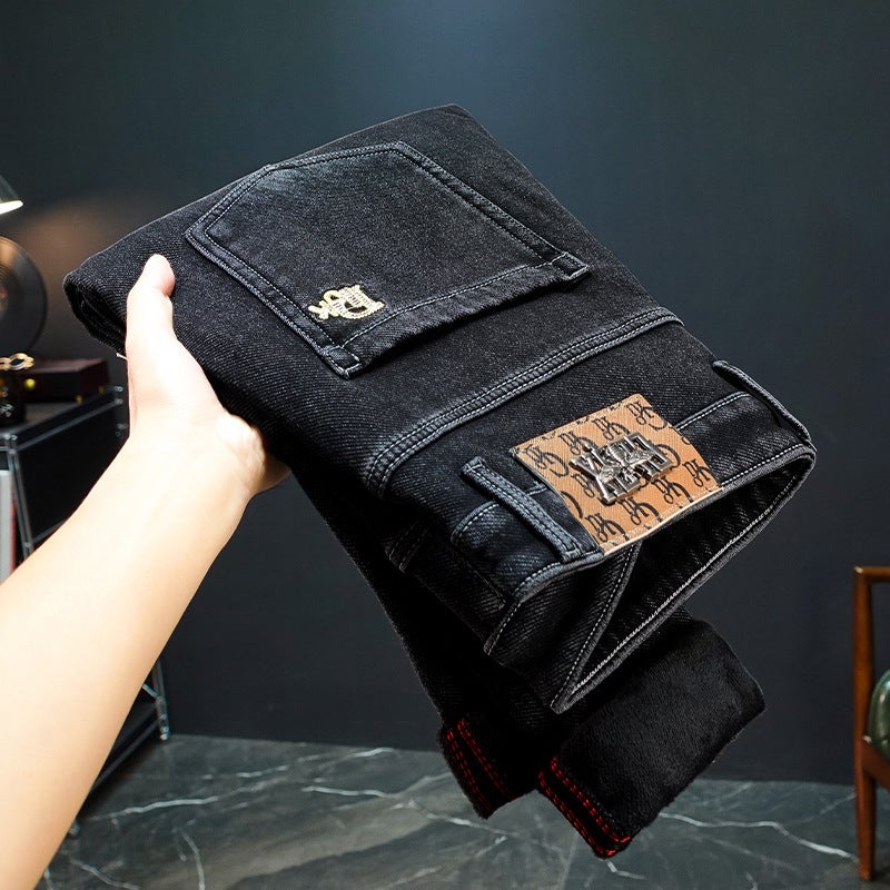 Unisex Classic Denim Jeans Loose Fit Daily Outdoor Wear - Image 4