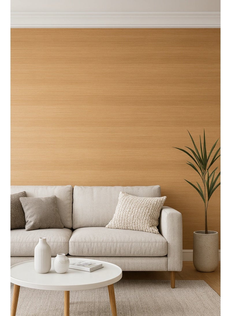بريفو لفة ملصق حائط من فوم XPE السميك بتصميم خشب البلوط الفاتح غير اللامع – 120 × 300 سم، ذاتية اللصق، مقاومة للماء ومضادة للصدمات لتزيين الجدران - Image 5