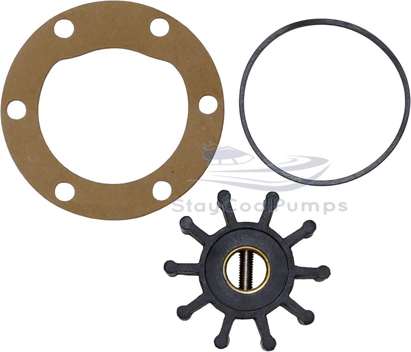 SCP-18673 Impeller Kit Replaces Jabsco 18673-0001-P Northern Lights 25-12009 Sierra 23-3315